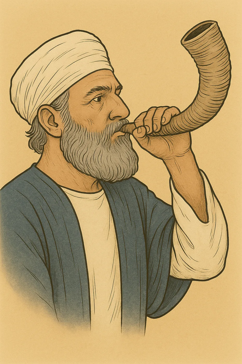 Horn, ram’s horn