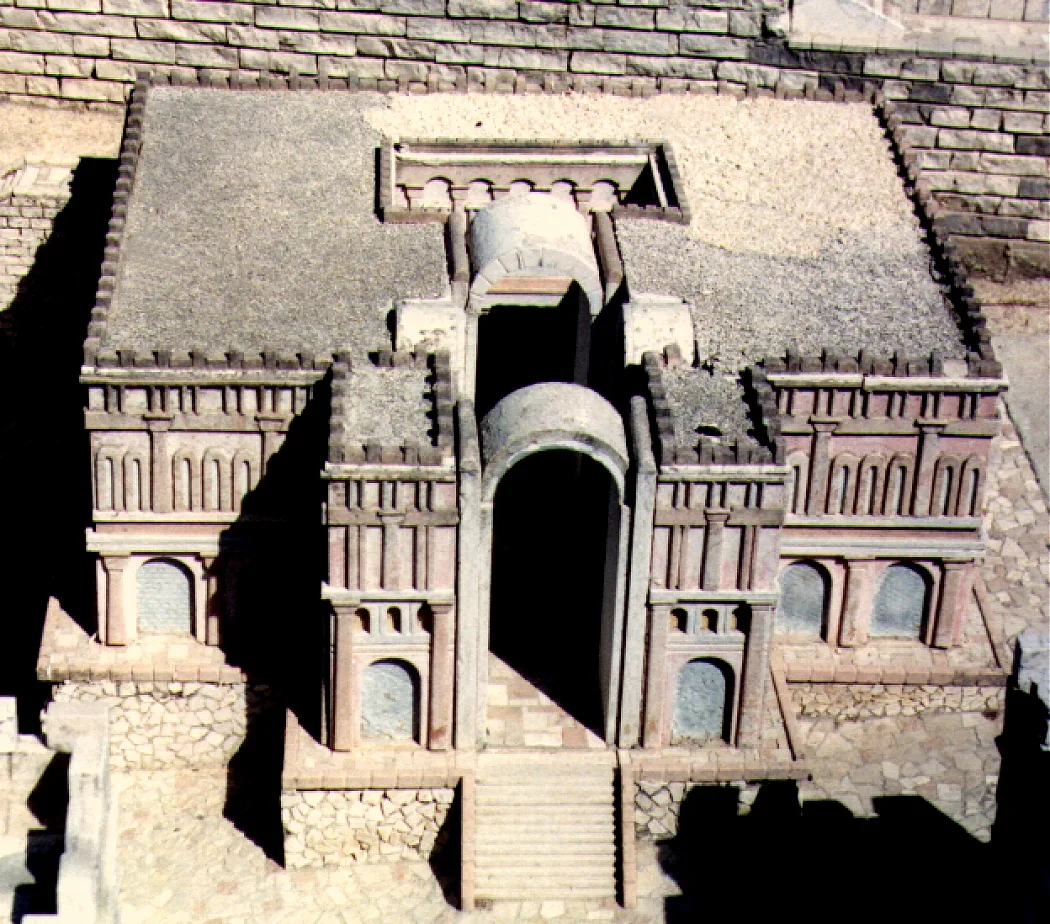 Model of a palace in New Testament times