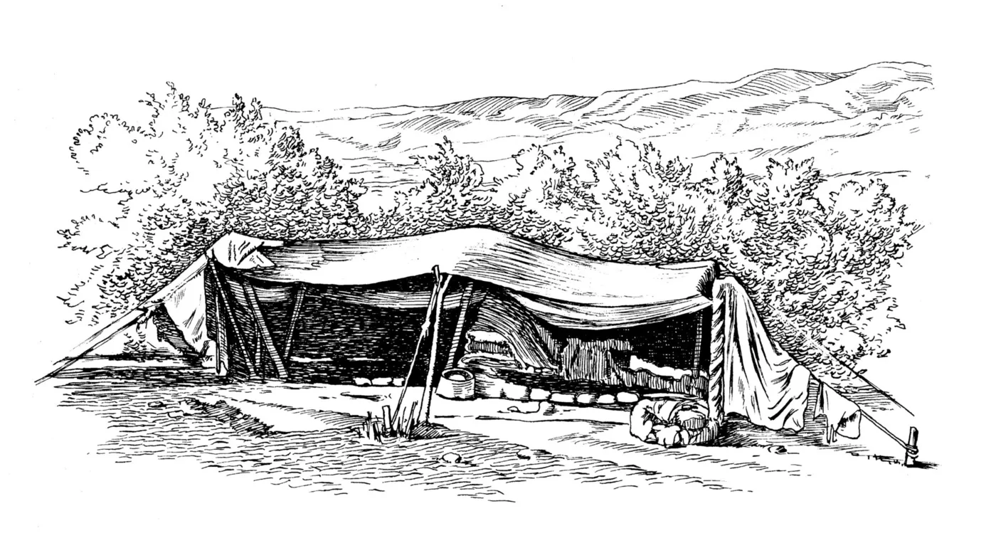 Nomad's tent