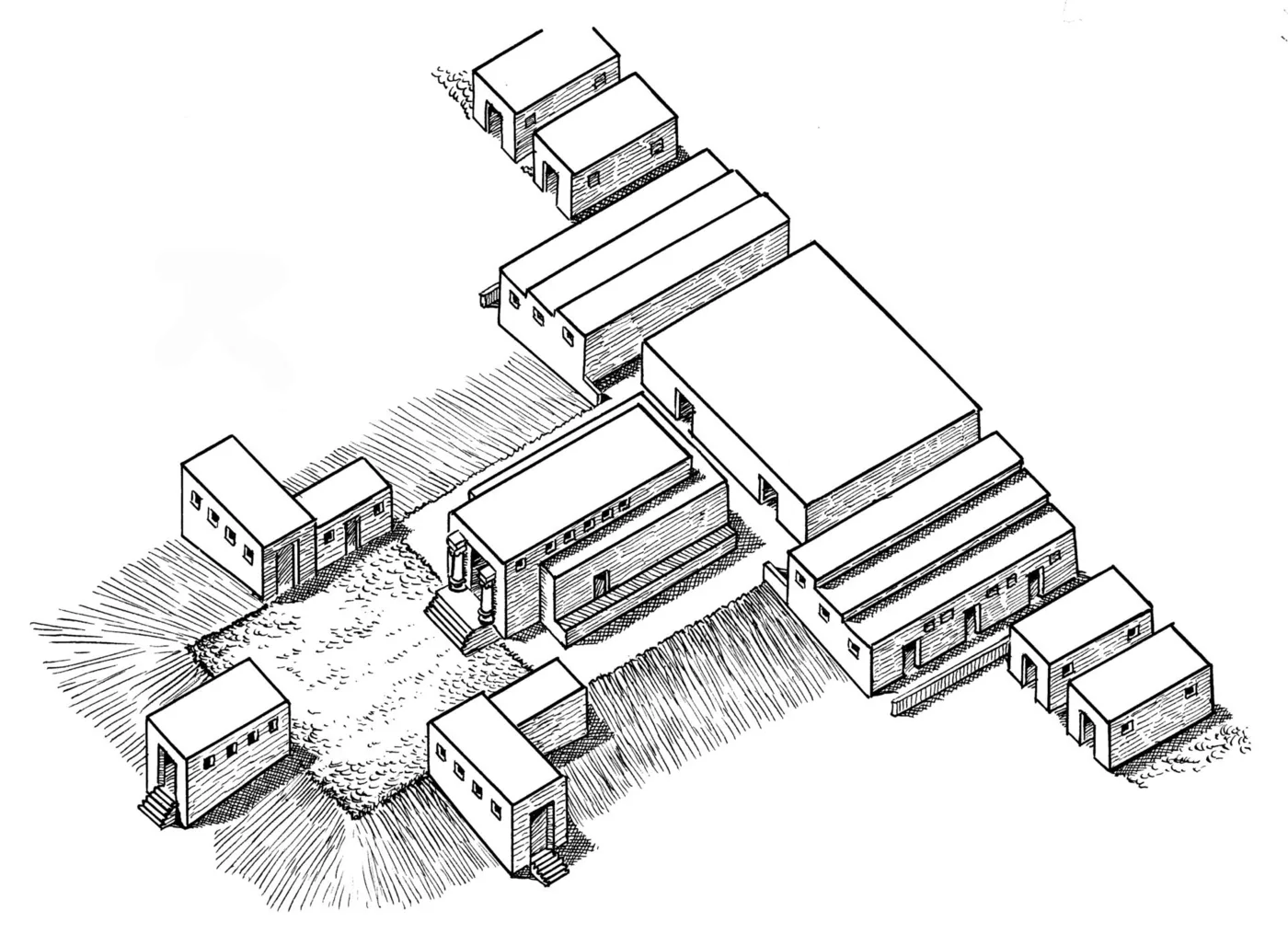 An artist's conception of Ezekiel's Temple