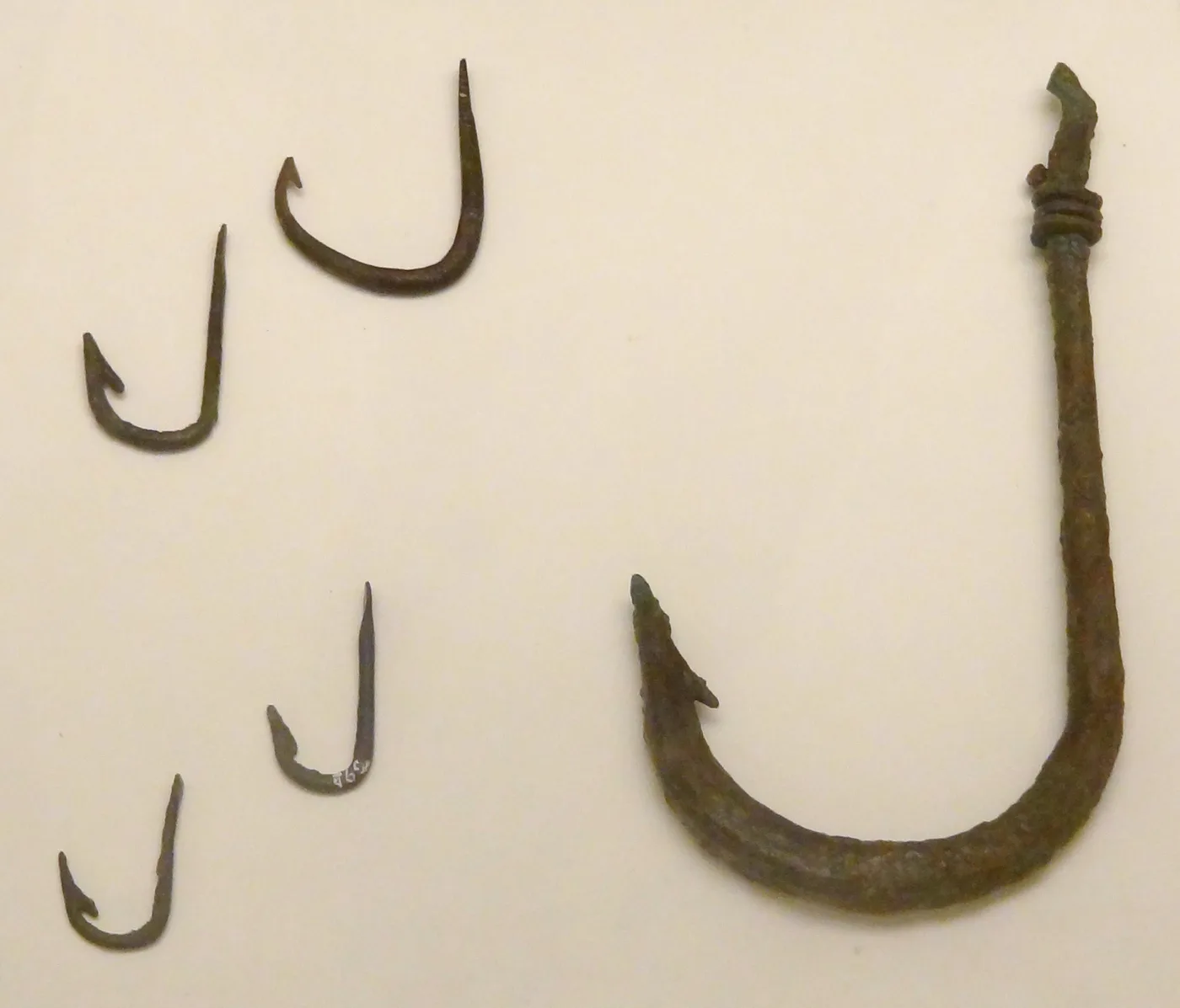 Metal fish hooks