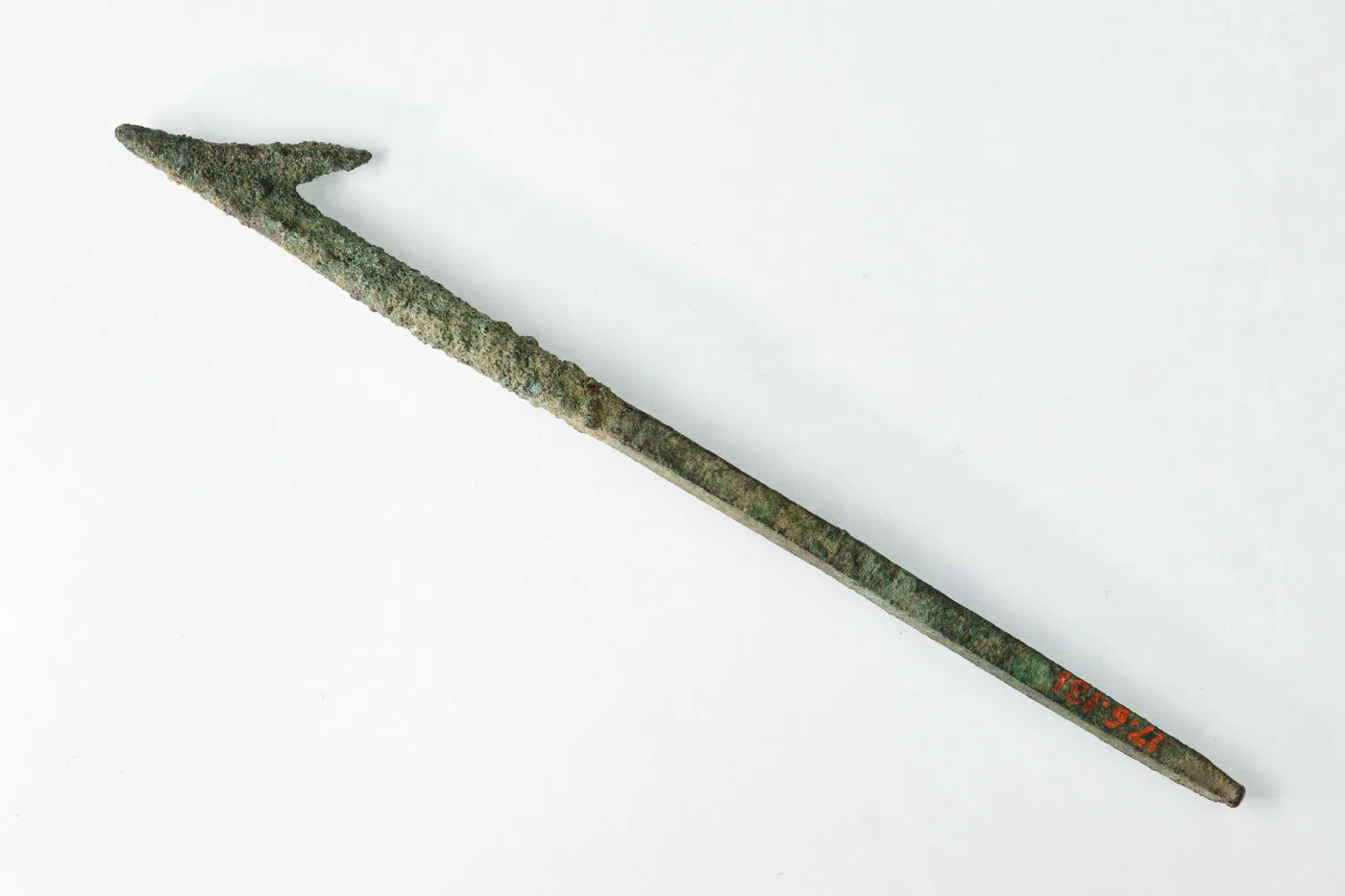 Point of a harpoon used for fishing (Bronze or Copper alloy, Egypt, ca. 1550–1070 BCE)