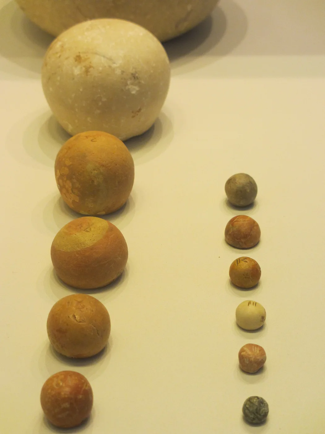 Stone weights