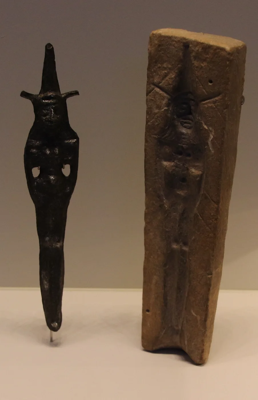 A teraphim with its mold