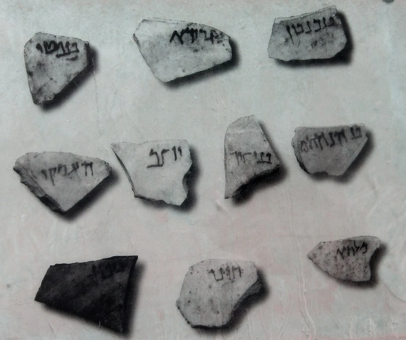 Pottery shard lots
