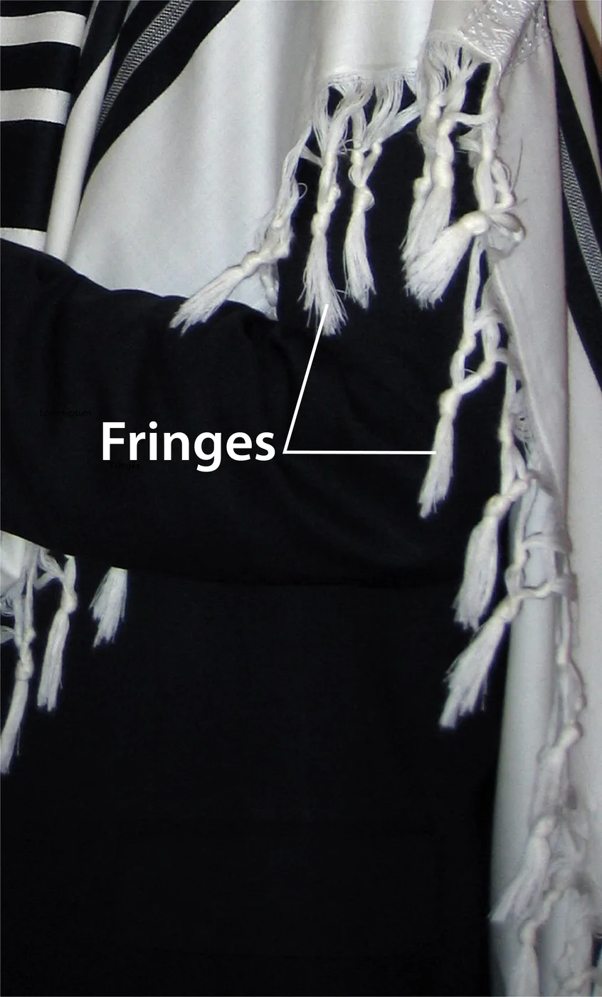 Fringes on a prayer shawl