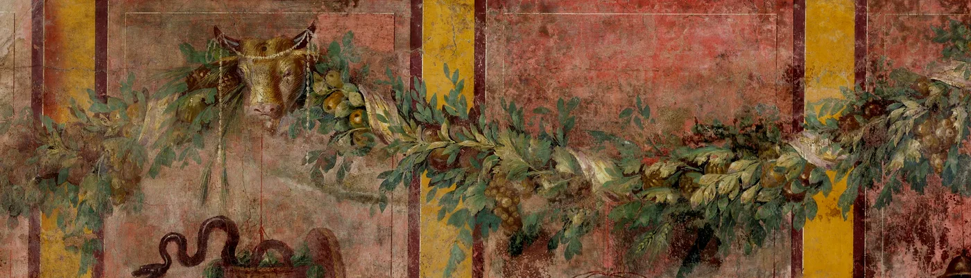 Wall painting from the west wall of Room L of the Villa of P. Fannius Synistor (Boscoreale, Roman, ca. 50–40 BCE)