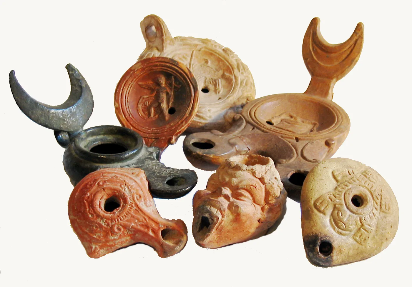 Oil lamps, Roman period